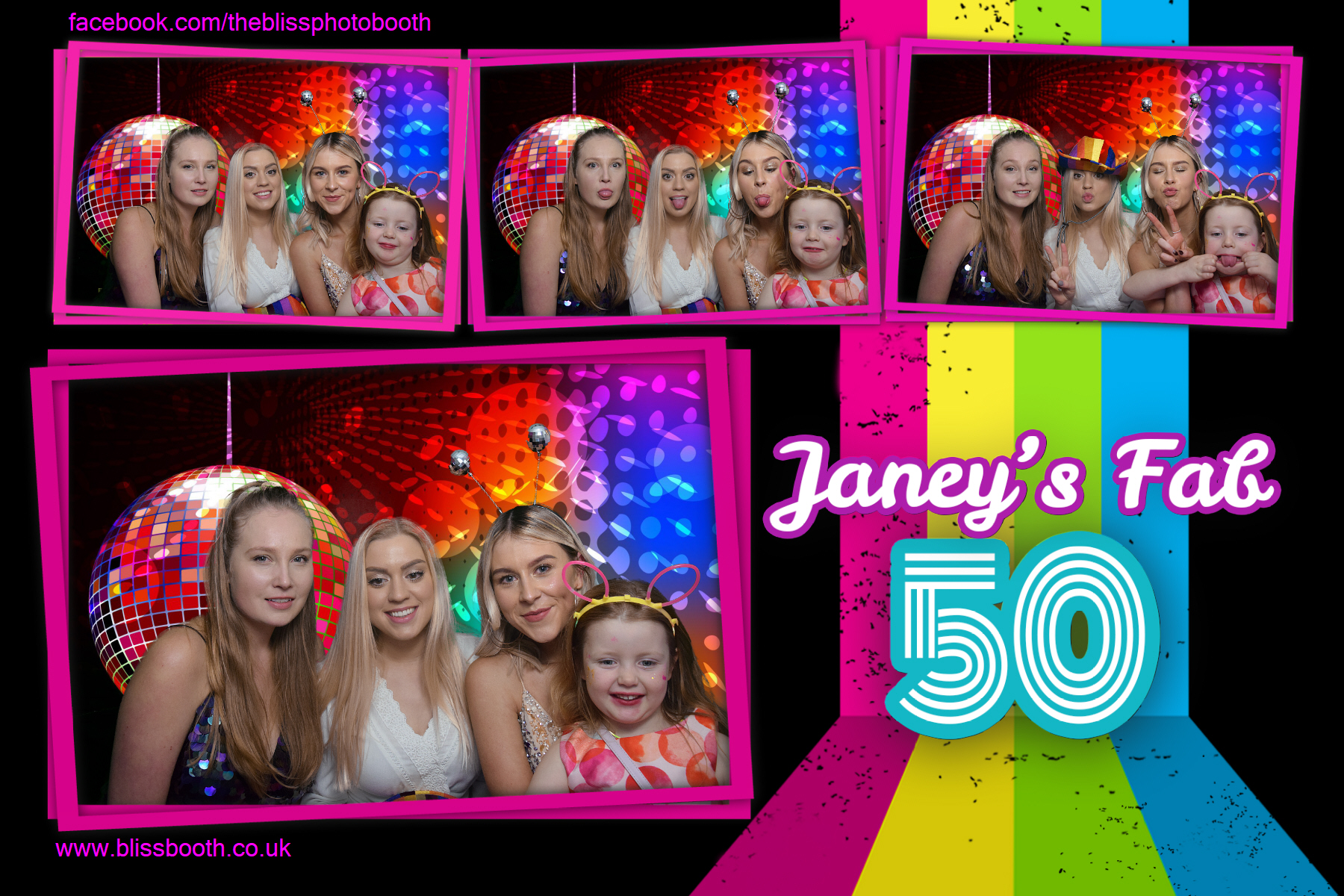 Janey's Fab 50 | View more photos from the event at gallery.blissbooth.co.uk/u/BlissBooth/Janeys-Fab-50